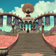 The gorgeous Dancer temple in Thavnair in FFXIV's Endwalker expansion.